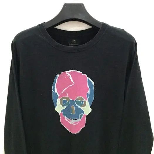 R.Newbold R.Newbold Skull Logo Long Sleeve Tshirt Size US M / EU 48-50 / 2 - 2 Thumbnail