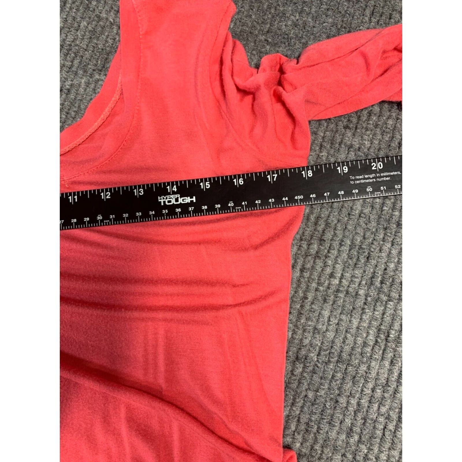Vintage Charlotte Russe Womens XL Pink Long Sleeve Pullover Tunic USA Polyester Size XL / US 12-14 / IT 48-50 - 4 Thumbnail