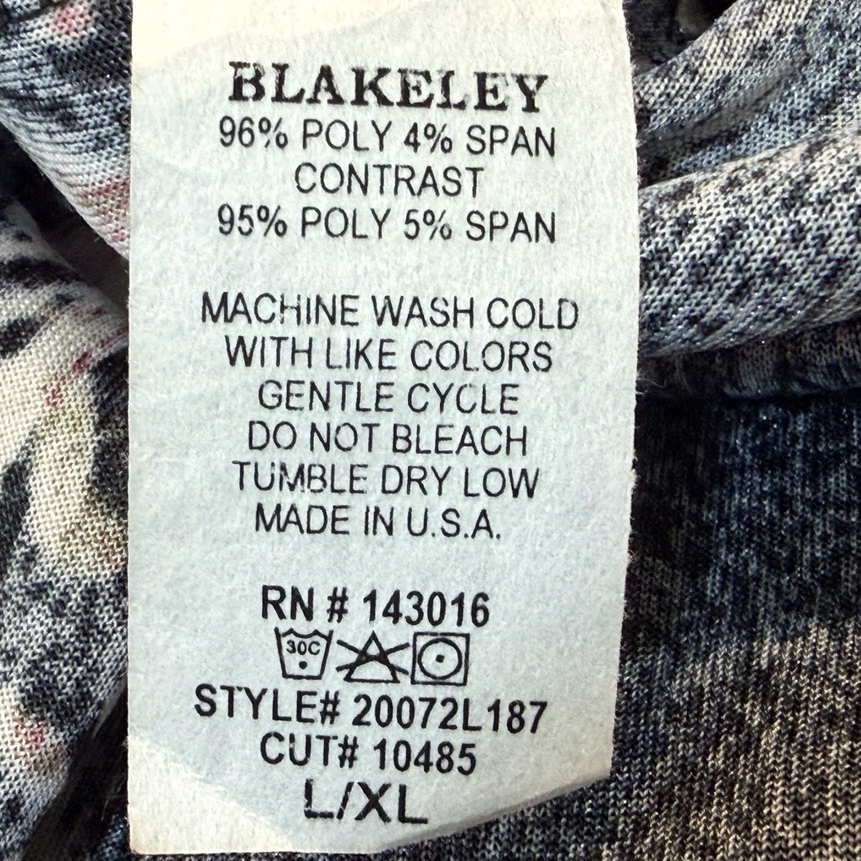 Velour Blakeley Long Duster Cardigan L/XL Black Velour Floral Print Long Sleeve Size L / US 10 / IT 46 - 8 Thumbnail