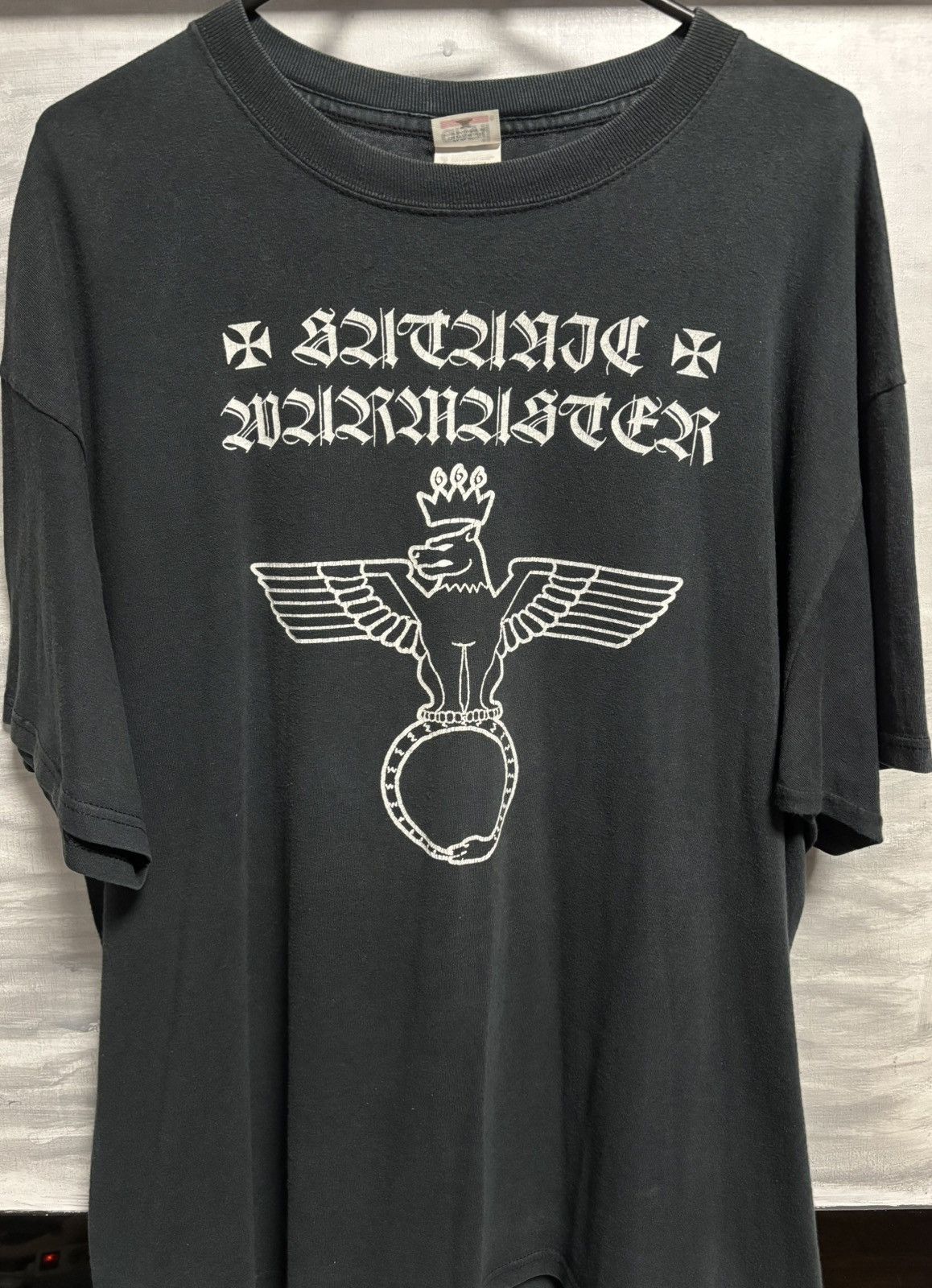 Band Tees RARE! Satanic Warmaster Strength & Honour 2001 Tee XL Size US XL / EU 56 / 4 - 1 Thumbnail