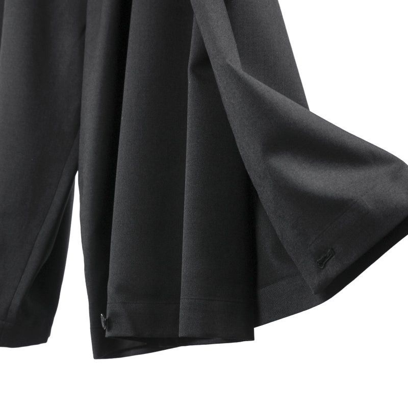 Yohji Yamamoto Yohji Yamamoto Ground Y - Wool Gabardine Wrap Balloon Pants Size US 30 / EU 46 - 6 Thumbnail