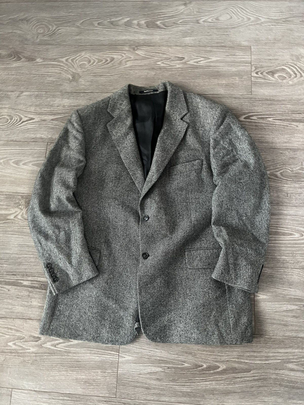 Burberry ‼️Vintage Burberry’s Virgin Wool / Viscose 90s Luxury Blazer Size 44R - 1 Thumbnail