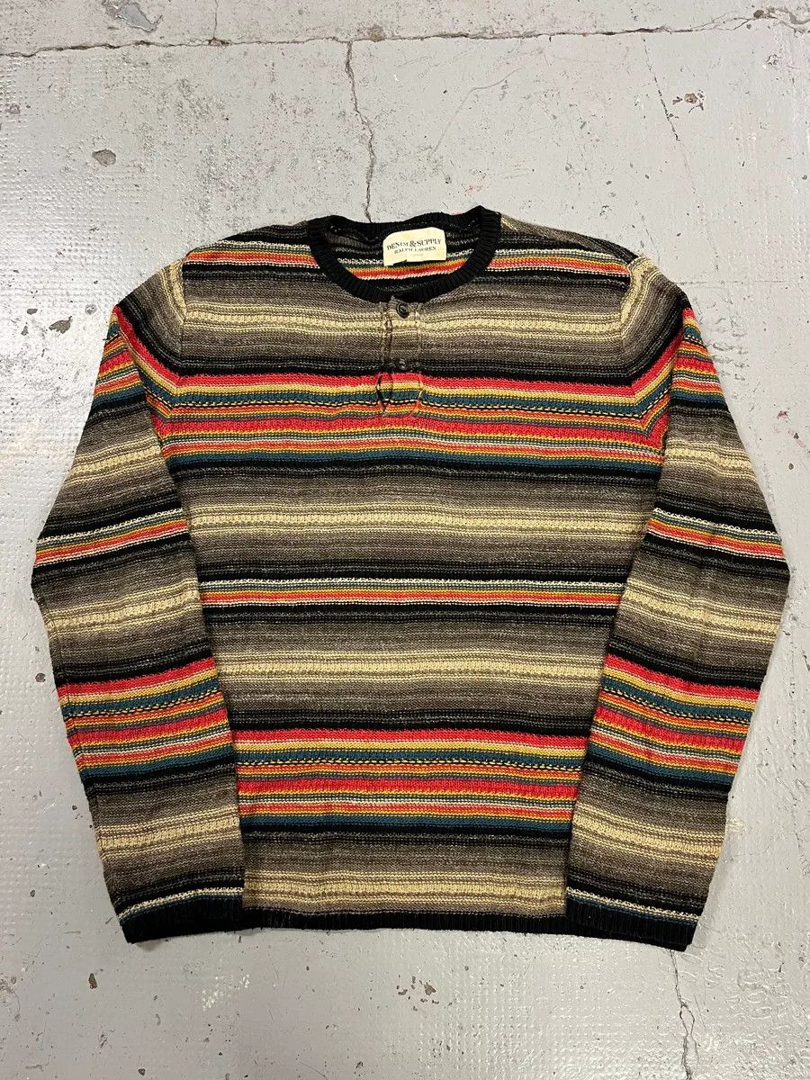 Polo Ralph Lauren 2010s Ralph Lauren Native Multicolor Striped Sweater Size US M / EU 48-50 / 2 - 1 Thumbnail