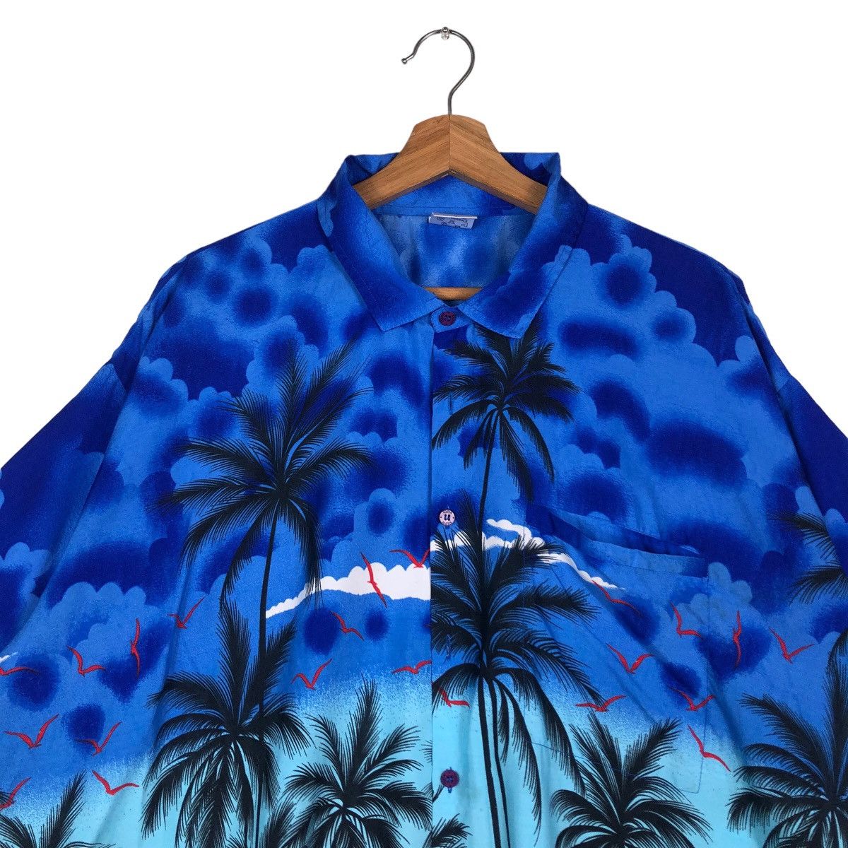Japanese Brand Vintage Hawaii Shirt Button Over Print Rima Toyo Enterprise Size US XXL / EU 58 / 5 - 3 Thumbnail