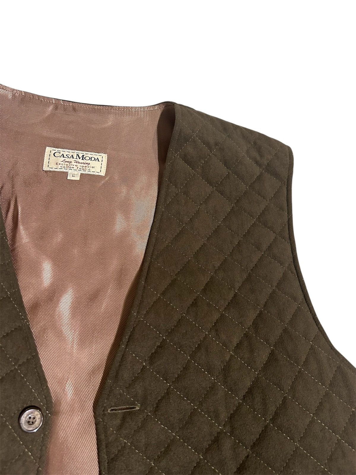 Vintage VINTAGE Casa Moda Vest Size US L / EU 52-54 / 3 - 2 Thumbnail