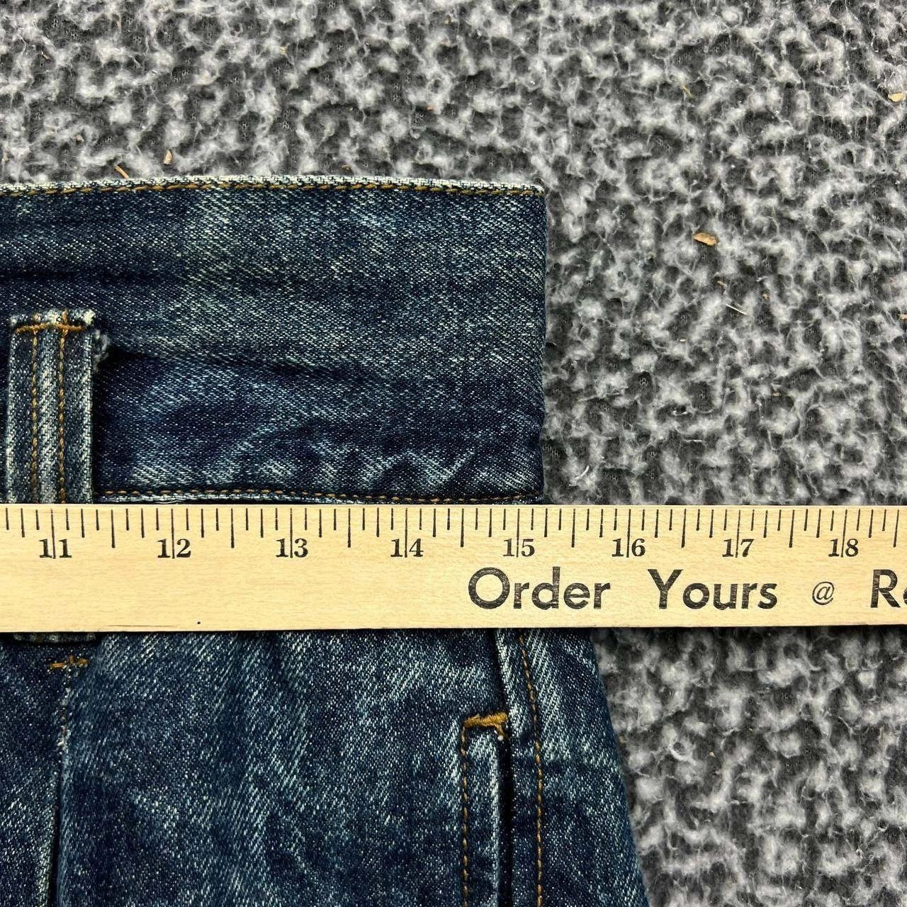 Jordache Vintage Jordache Jeans 13/14 Denim Straight Cotton 30x31 Size 30" / US 8 / IT 44 - 5 Thumbnail