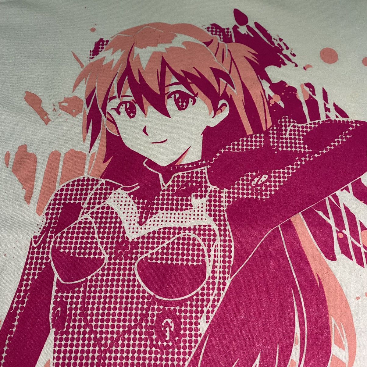 Anime VINTAGE EVANGELION ASUKA LANGLEY ANIME T SHIRT CYBERPUNK Size US M / EU 48-50 / 2 - 6 Thumbnail