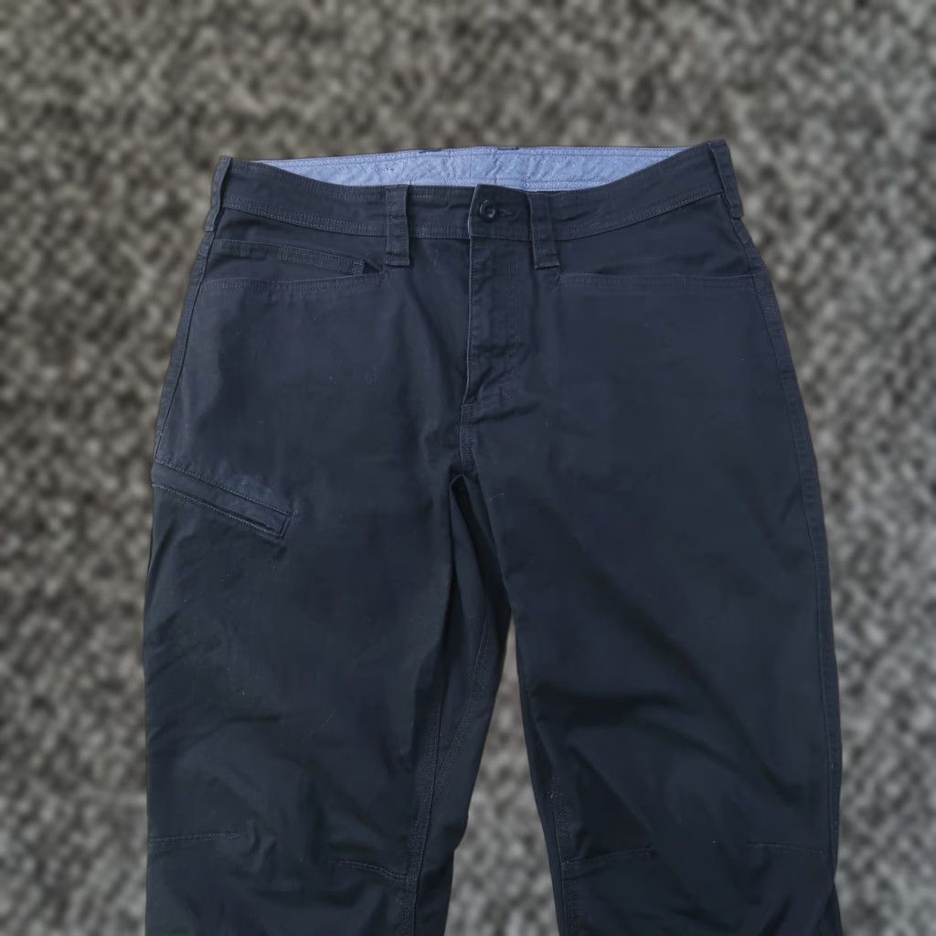 Vintage Duluth Trading Powercord Pants Men 34x32 Black Workwear Khakis 5-Pocket Regular Straight Belt Loops Size US 34 / EU 50 - 1 Thumbnail