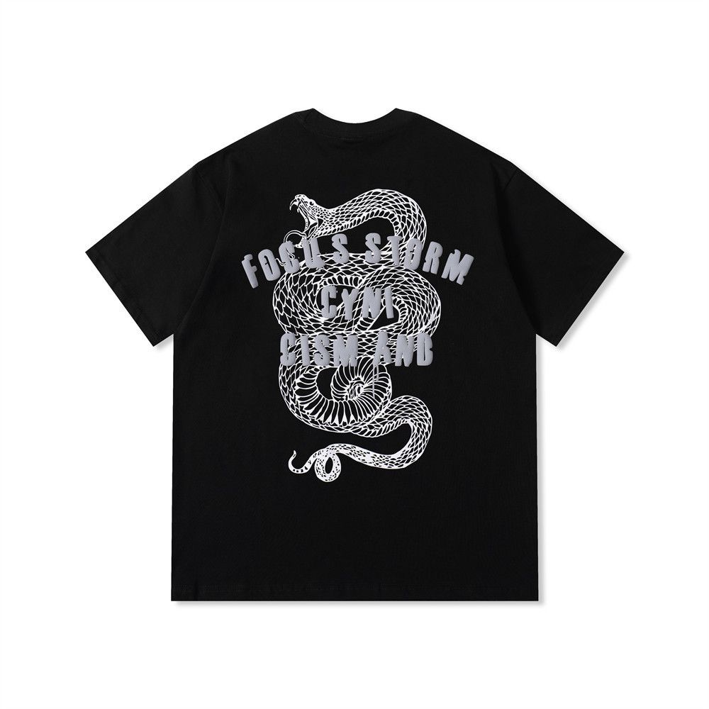 Japanese Brand × Vintage Animal snake print men's hip-hop trendy t-shirt Size US M / EU 48-50 / 2 - 1 Thumbnail