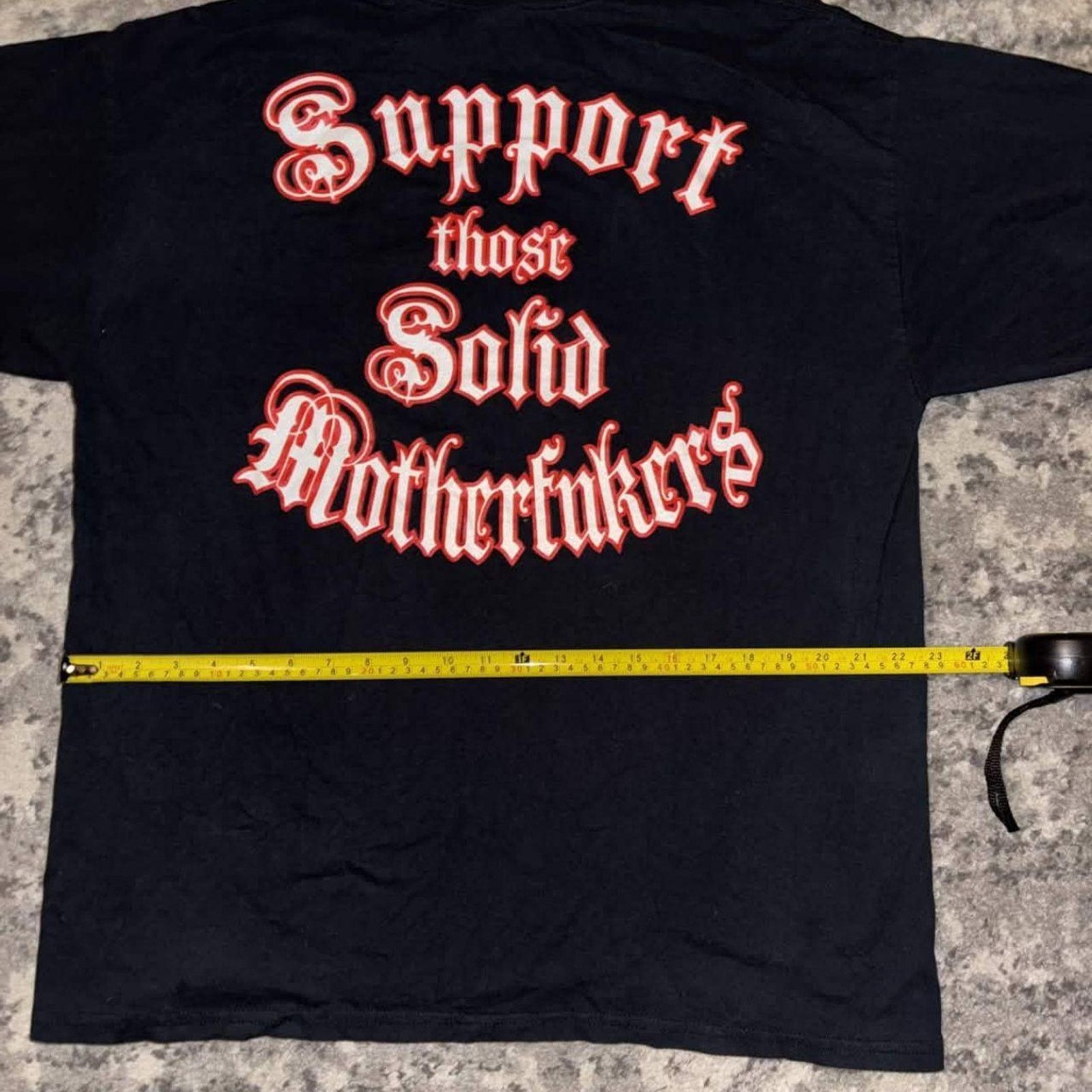 Other 00s Black Heart Supporter Band Shirt Size US XL / EU 56 / 4 - 6 Thumbnail