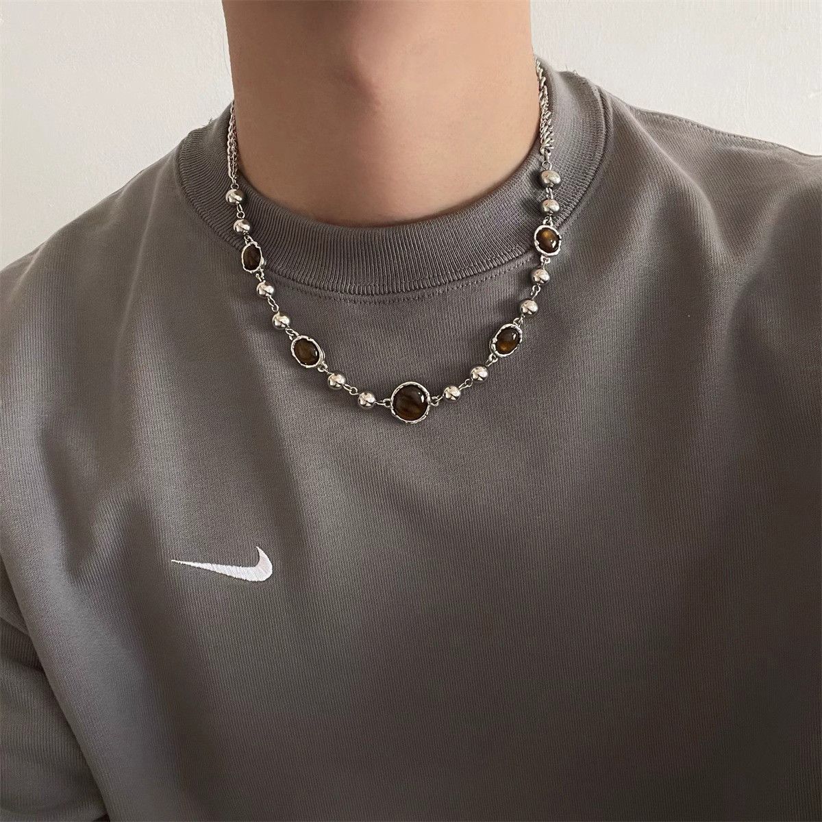 Jewelry Tiger Eye Stone Necklace Size ONE SIZE - 1 Thumbnail