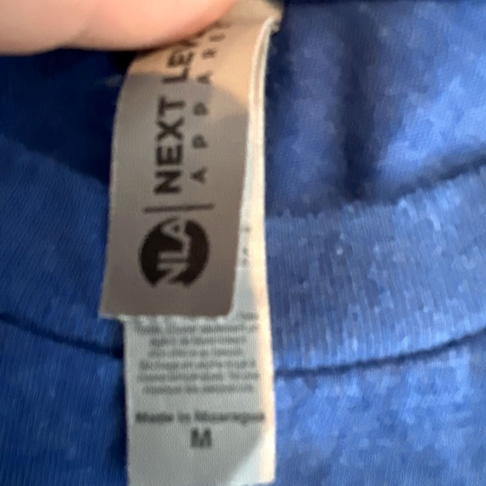Next Level Rare Rock the Vote Logo Tee Shirt Unisex Adults Medium Blue Graphic Print 2020s Voting Politics Next Level Shirt Size US M / EU 48-50 / 2 - 3 Thumbnail