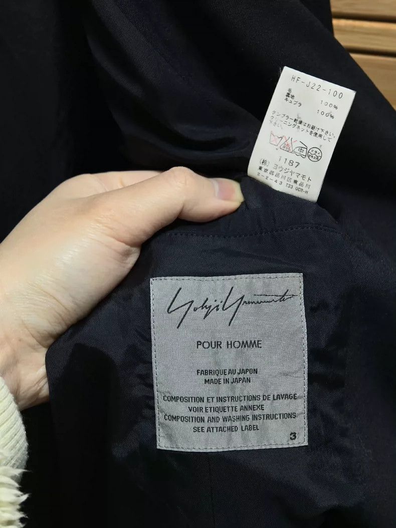 Yohji Yamamoto Yohji Yamamoto 14aw pleated motorcycle coat 2505-Nextarrow Size US L / EU 52-54 / 3 - 6 Thumbnail