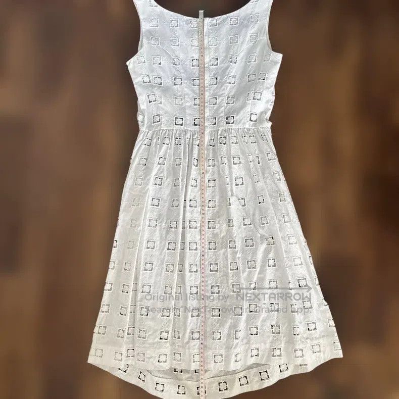 Comme des Garcons Comme Des Garcons White Patchwork Design Dress Size XS / US 0-2 / IT 36-38 - 9 Thumbnail
