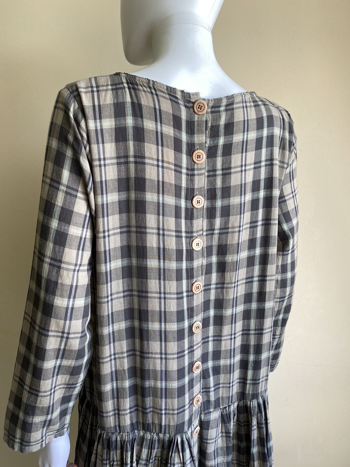 Other Ewa i Walla Womens Multicolor Plaid Knee Length Dress Size M Size M / US 6-8 / IT 42-44 - 10 Thumbnail
