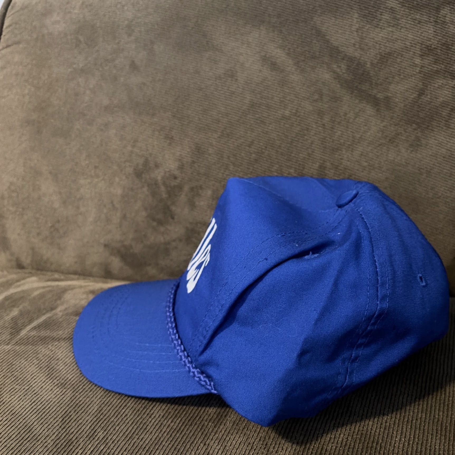 Vintage VINTAGE The Sevilles Band Music Blue Rope SnapBack Hat Cap Baseball Cap Men One Size Blue Music Rope SnapBack Cap Men Size ONE SIZE - 3 Thumbnail