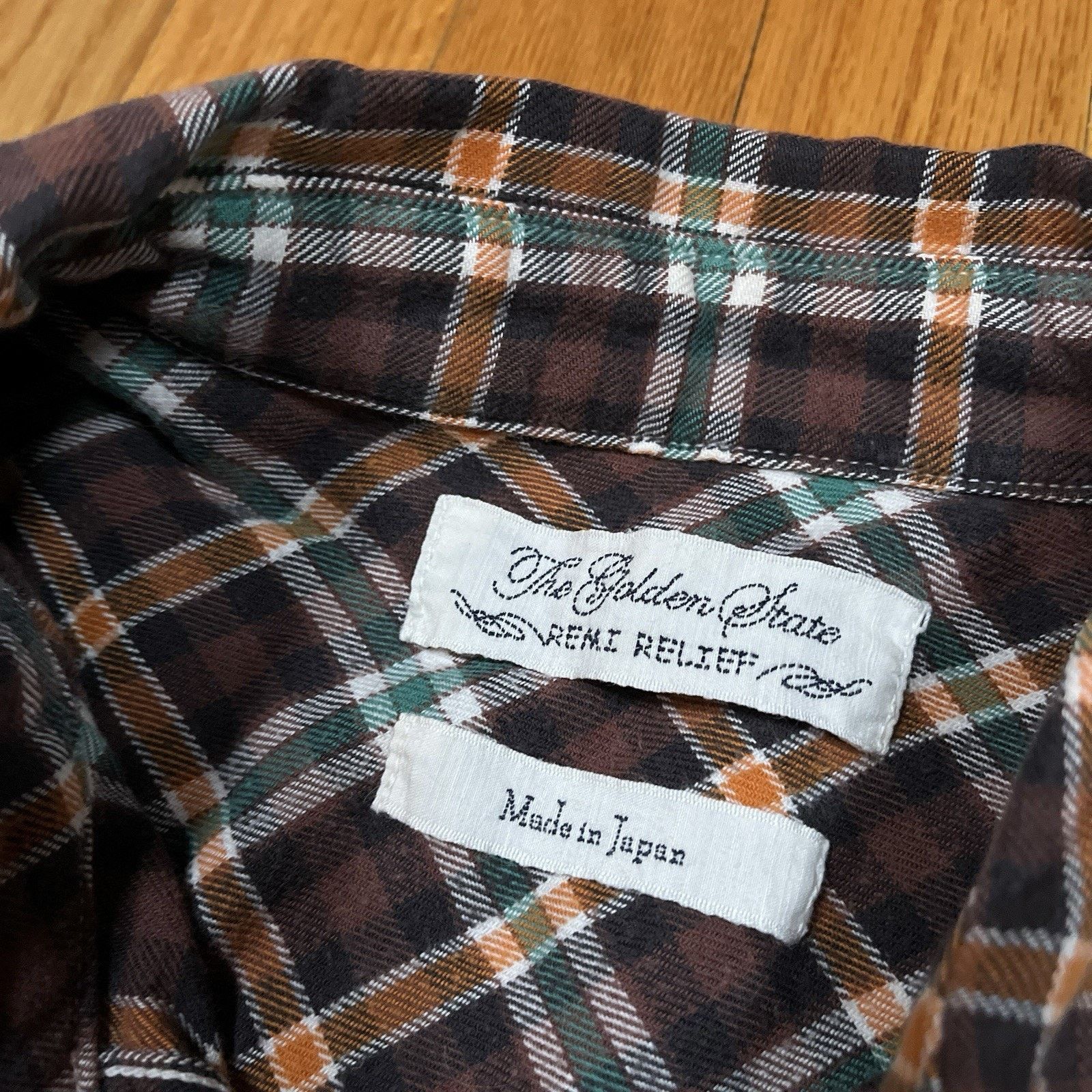 Remi Relief Golden State Remi Plaid Pearl Snap Shirt Fit Japan Western Size US S / EU 44-46 / 1 - 4 Thumbnail