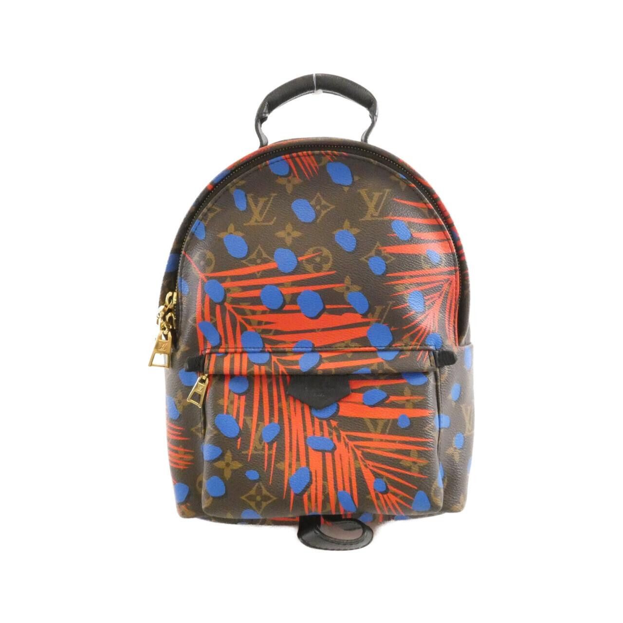 Louis Vuitton Louis Vuitton Louis Vuitton Monogram Summer Jungle Dot Palm Springs Backpack Textile Backpack M41980 DUTY FREE for USA Size ONE SIZE - 1 Thumbnail