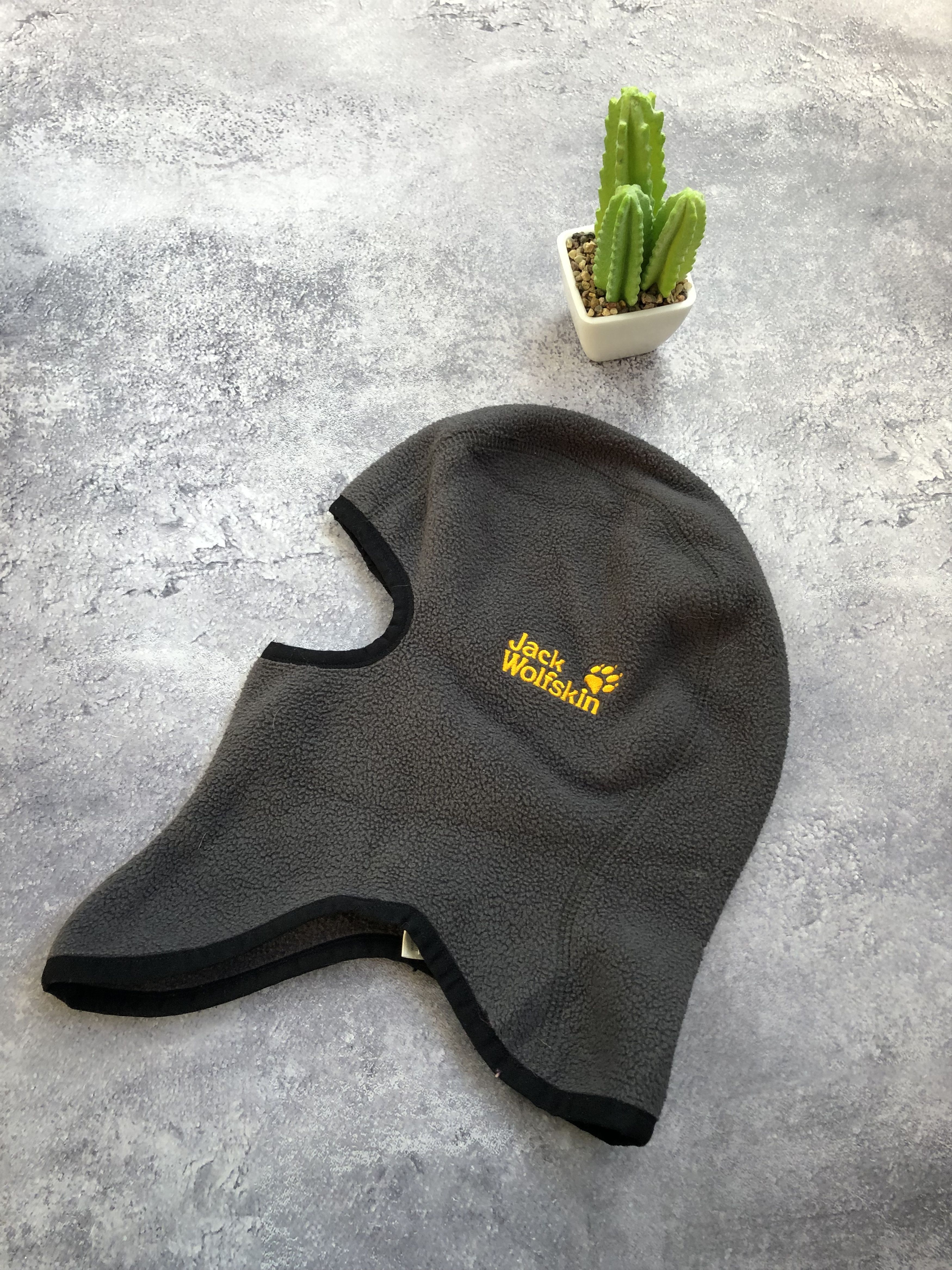 Jack Wolfskin JACK WOLFSKIN Outdoor Gorpcore Balaclava Mini Logo Grey OS Size ONE SIZE - 1 Thumbnail
