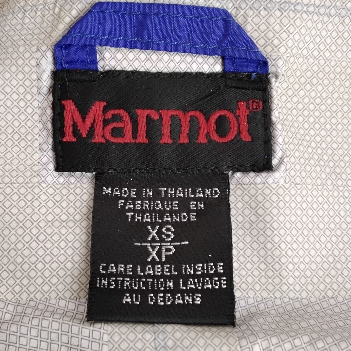 Marmot Marmot 1/2 Zip Rain Jacket Anorak Men's XS Blue Hooded Size XS / US 0-2 / IT 36-38 - 6 Thumbnail