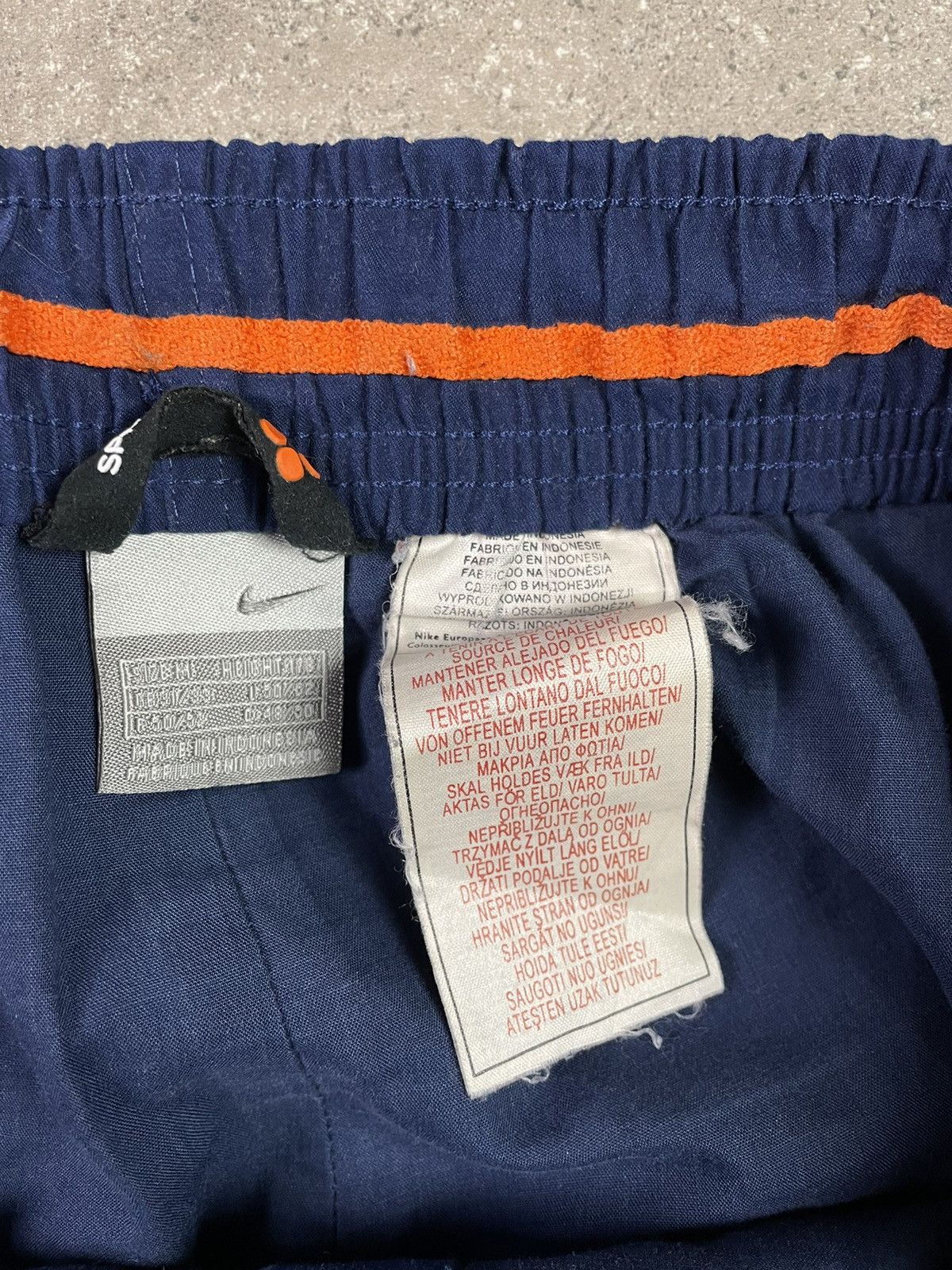 Nike × Vintage Vintage Y2K Nike Parachute Track Drill Nylon Pants Size US 34 / EU 50 - 3 Thumbnail