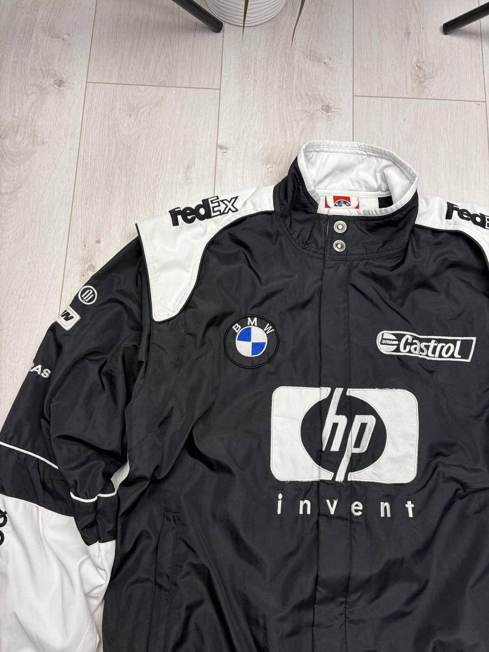 BMW VINTAGE 00s BMW JACKET FORMULA UNO 1 PATCHES LOGO Size US XL / EU 56 / 4 - 2 Thumbnail
