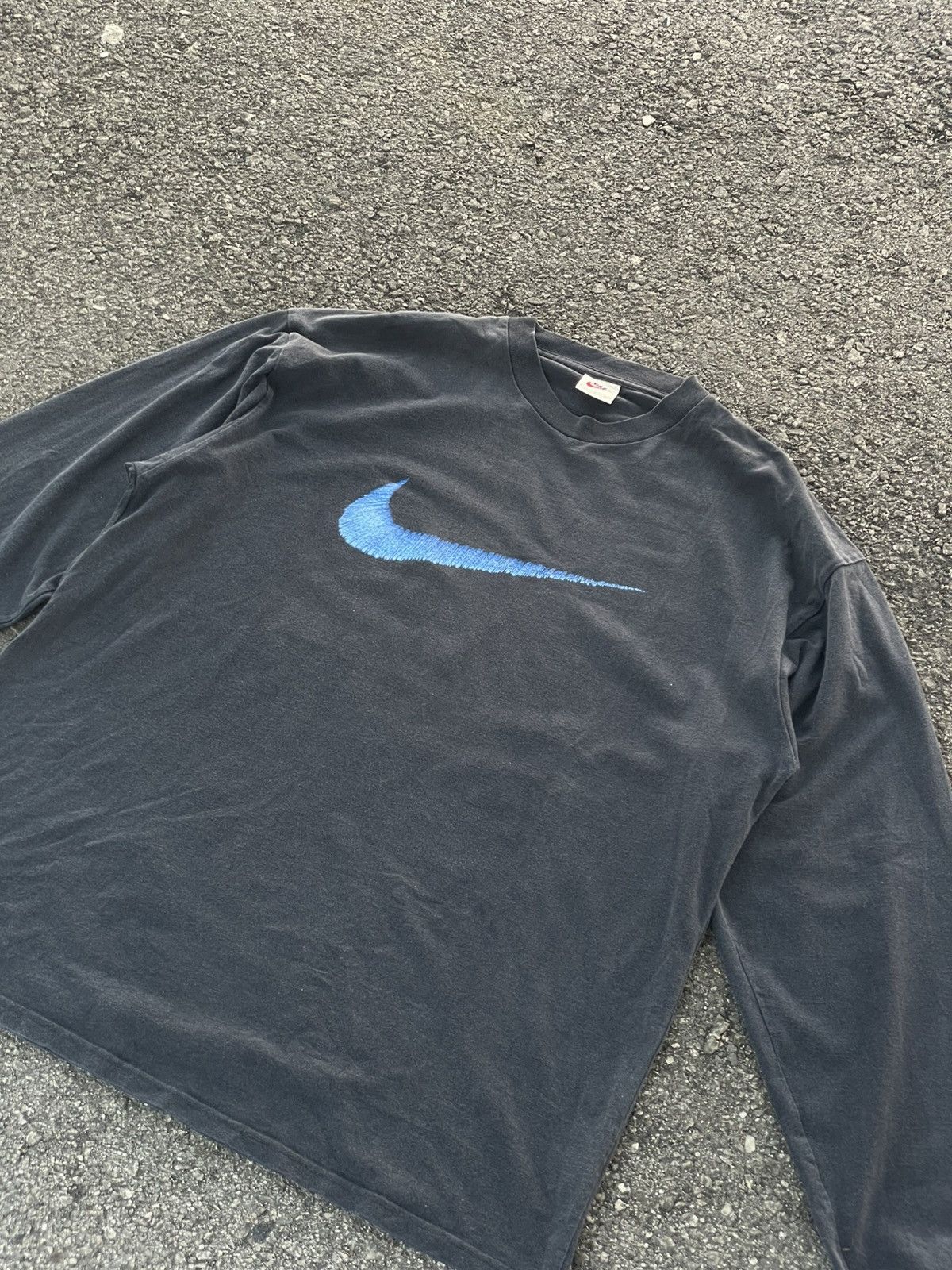Nike Vtg Nike Long Sleeve Size US XL / EU 56 / 4 - 7 Thumbnail