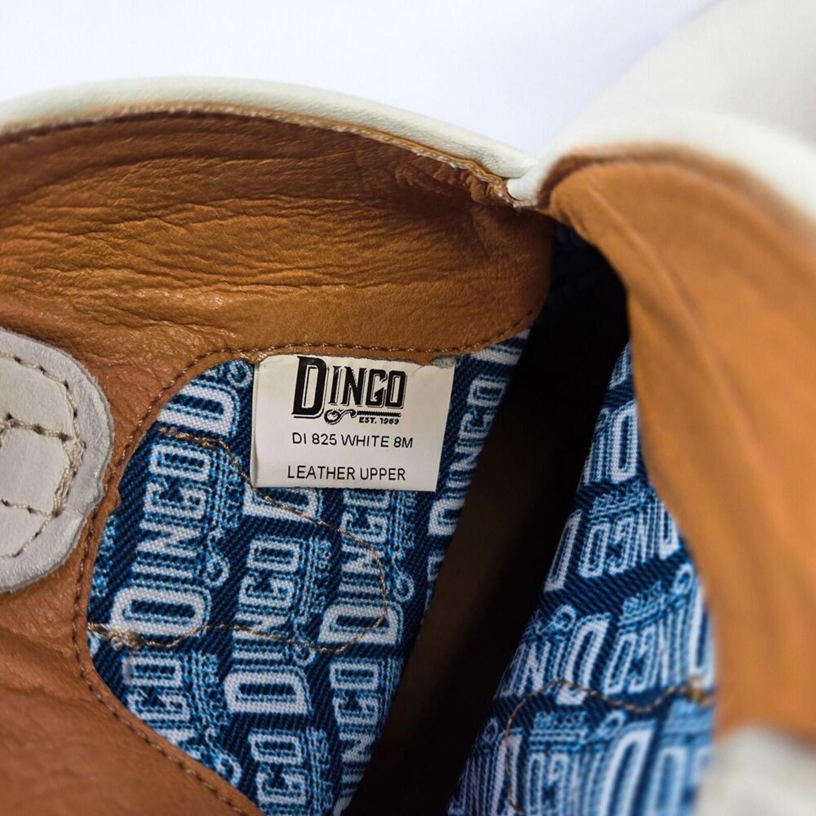 Dingyun Zhang Dingo Saguaro White Leather DI825 Womens Sz 8 Size US 8 / IT 38 - 5 Thumbnail