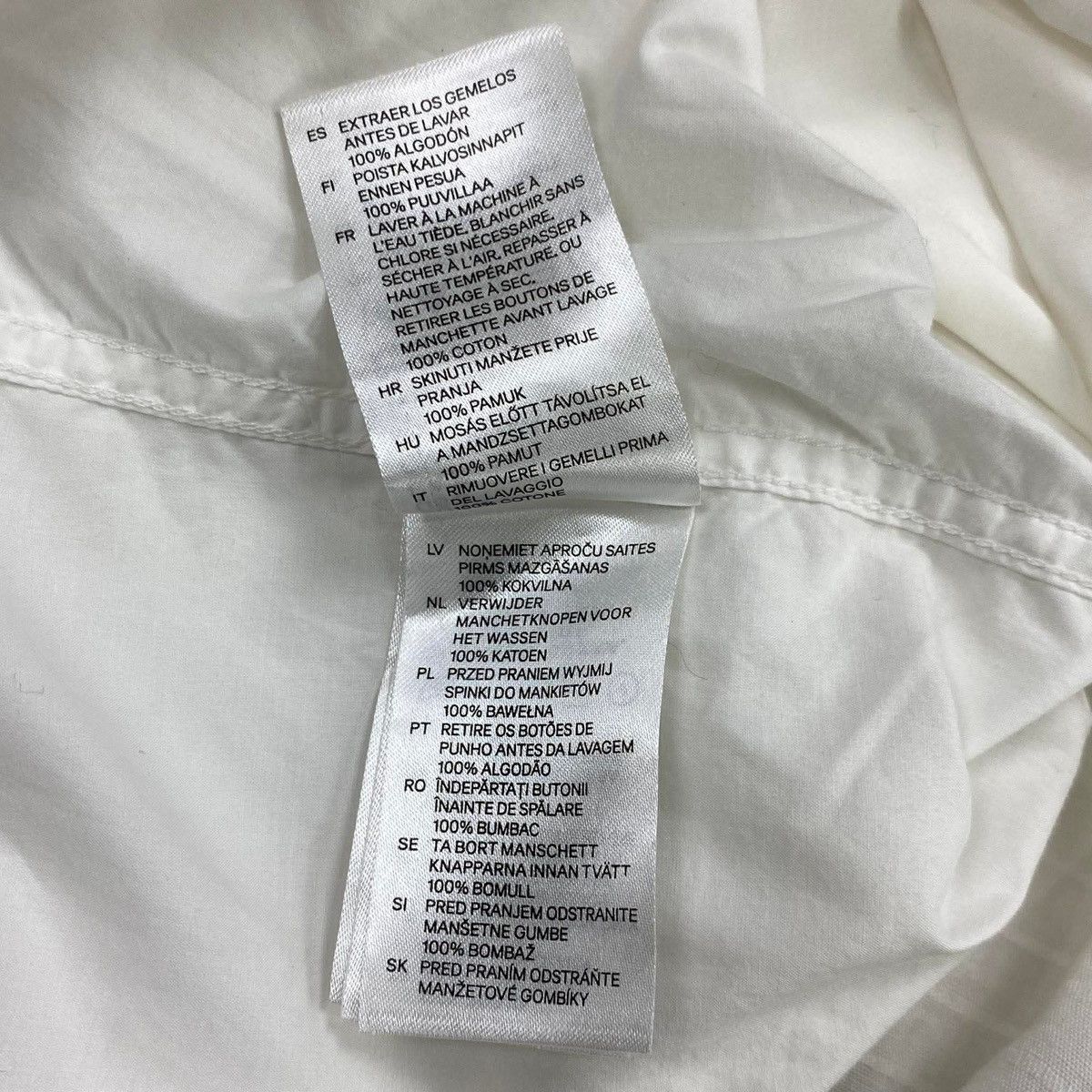 H&M × Maison Margiela FW2012 Reconstructed Mixed Panels Shirt Size US S / EU 44-46 / 1 - 10 Thumbnail