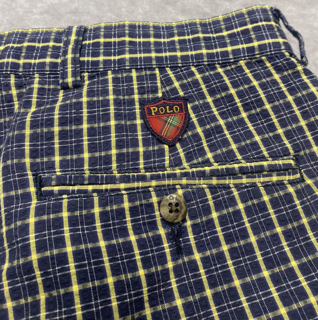 Polo Ralph Lauren 90’s Vintage Polo Golf Ralph Lauren Plaid Shorts Size US 40 / EU 56 - 2 Thumbnail