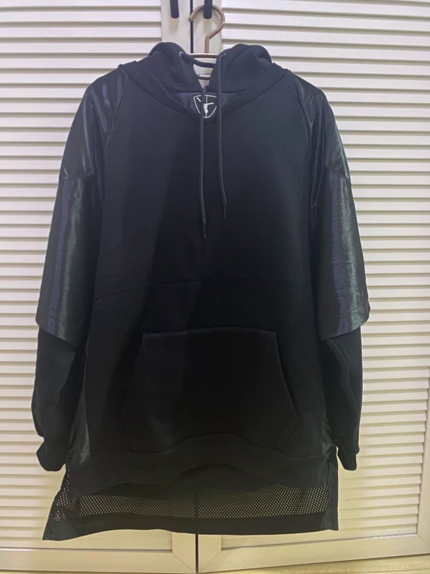 Alexander Wang Alexander Wang Fake Two-Piece Hoodie Size US L / EU 52-54 / 3 - 1 Thumbnail