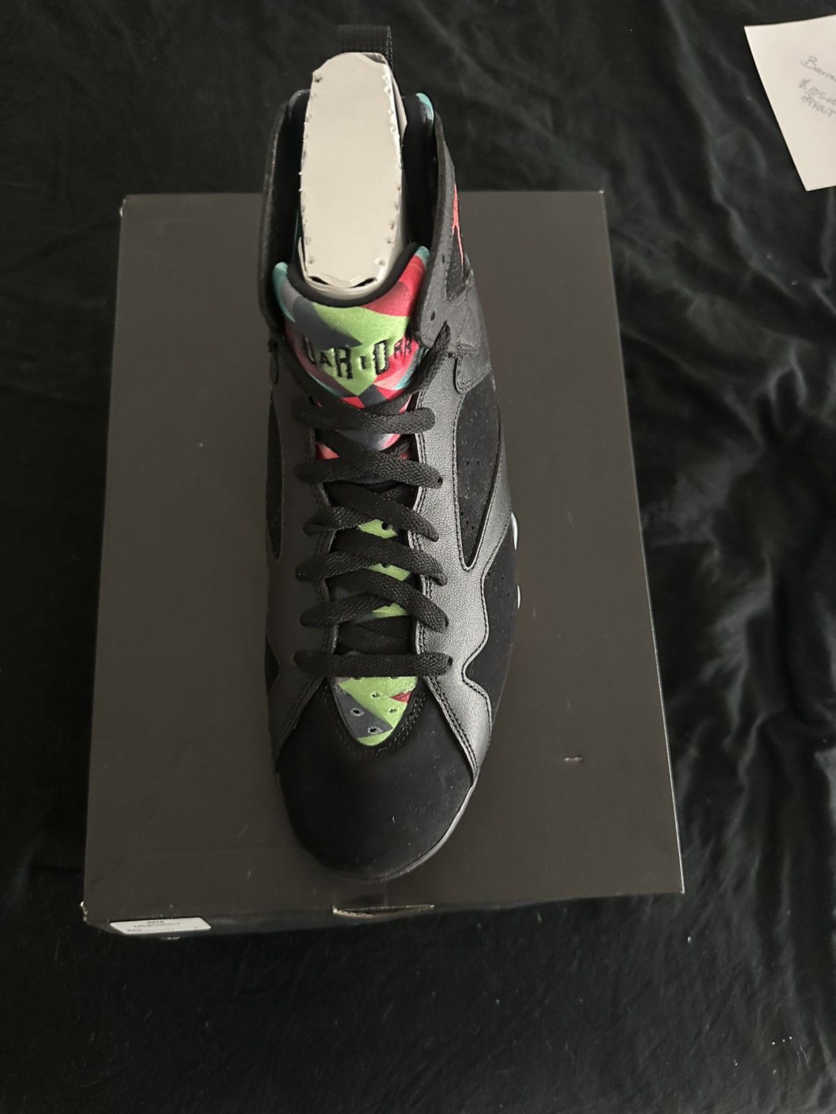 Nike Barcelona Nights Jordan 7s Size US 10.5 / EU 43-44 - 4 Thumbnail
