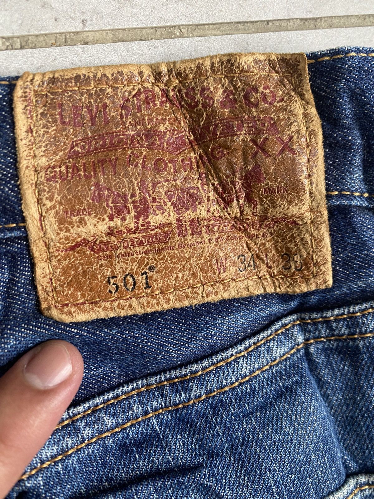 Levi's LEVIS 501 SELVEDGE Size US 34 / EU 50 - 15 Thumbnail