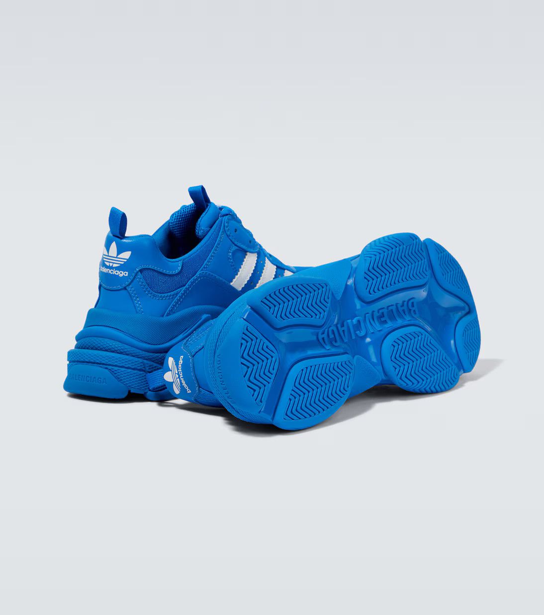 Balenciaga o1la1rc1a0724 Triple S Sneaker in Blue/White Size US 5.5 / EU 38 - 7 Thumbnail
