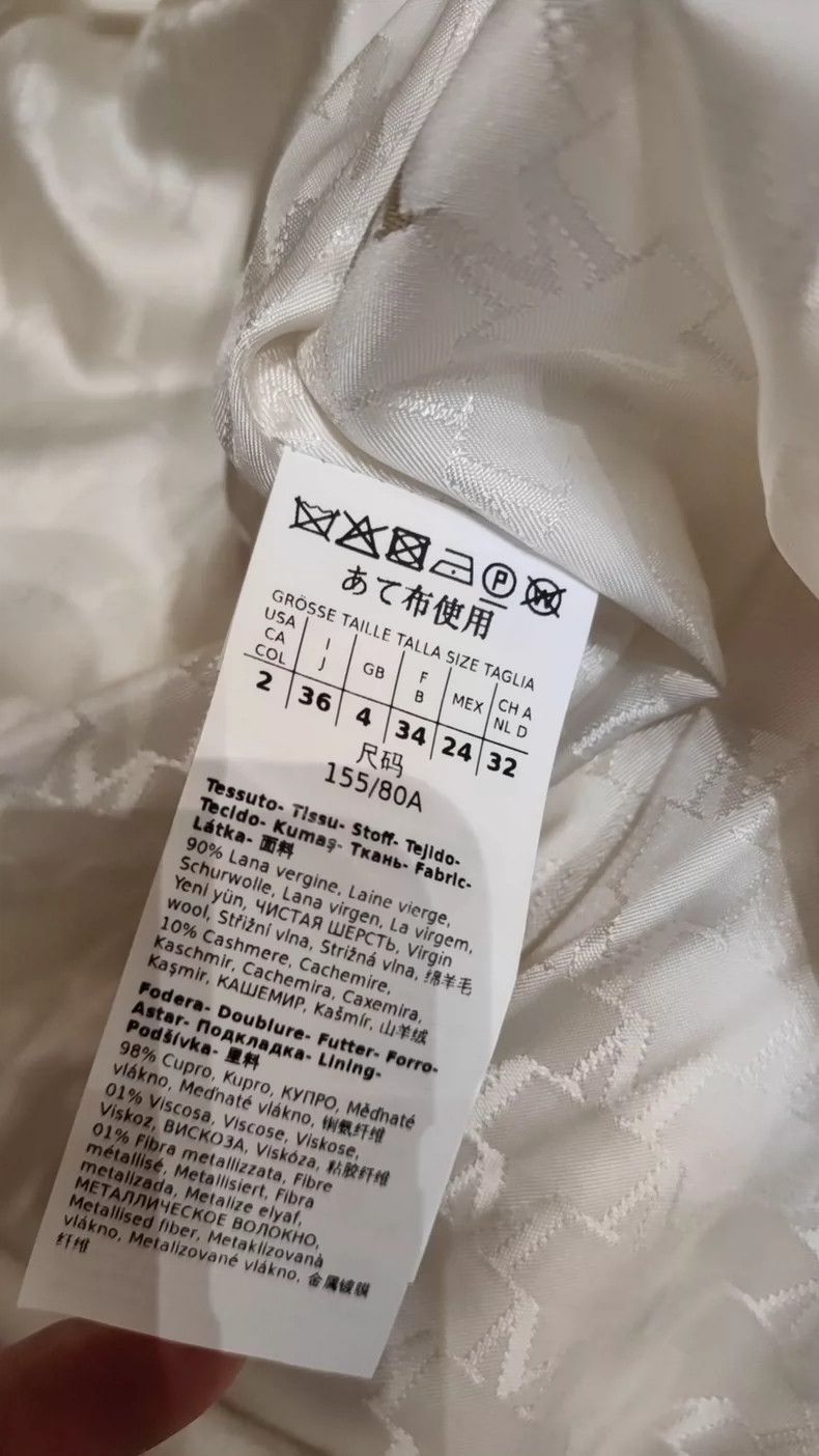 Max Mara White 101801 coat