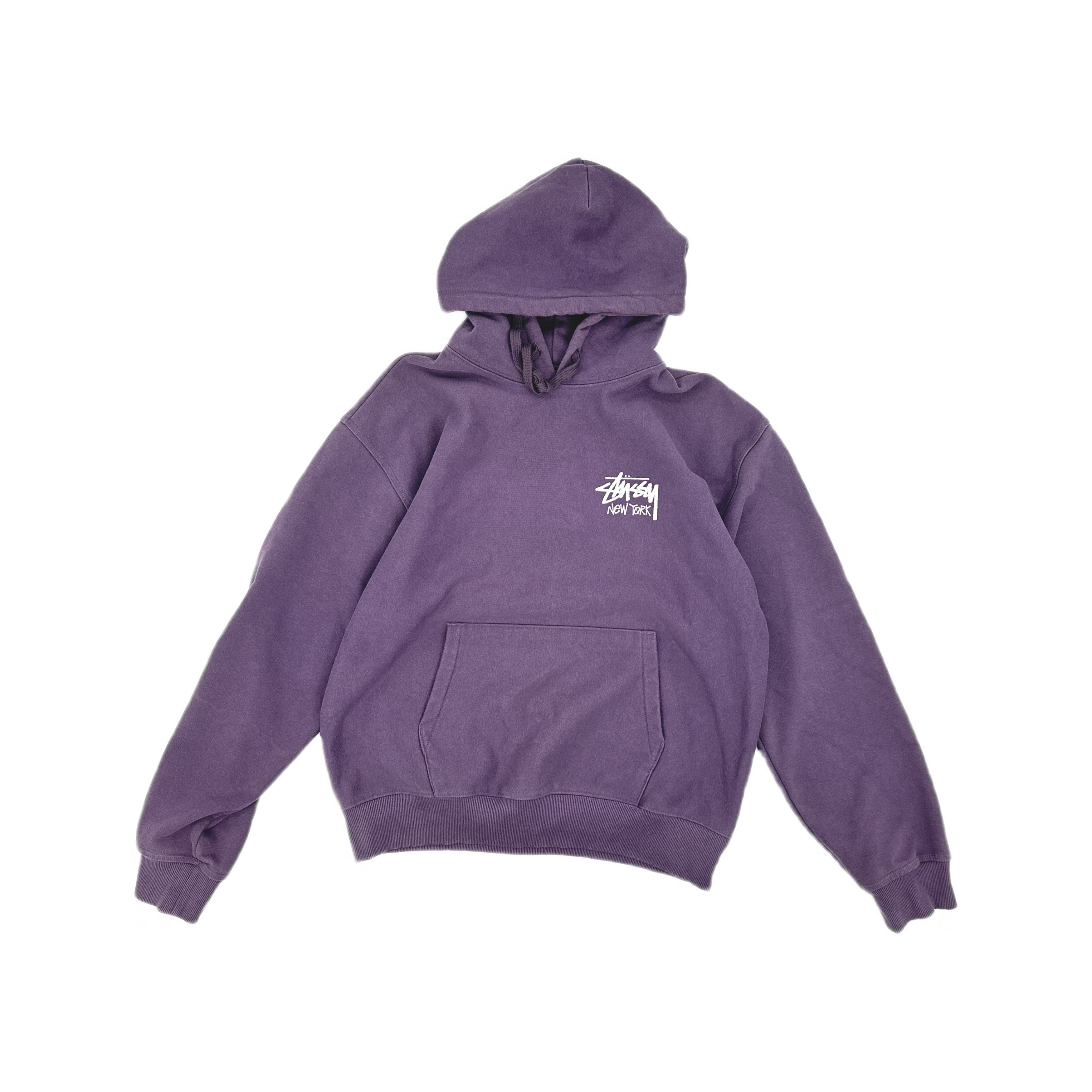 Stussy Stussy New York Logo Hoodie Size XL Size US XL / EU 56 / 4 - 1 Thumbnail