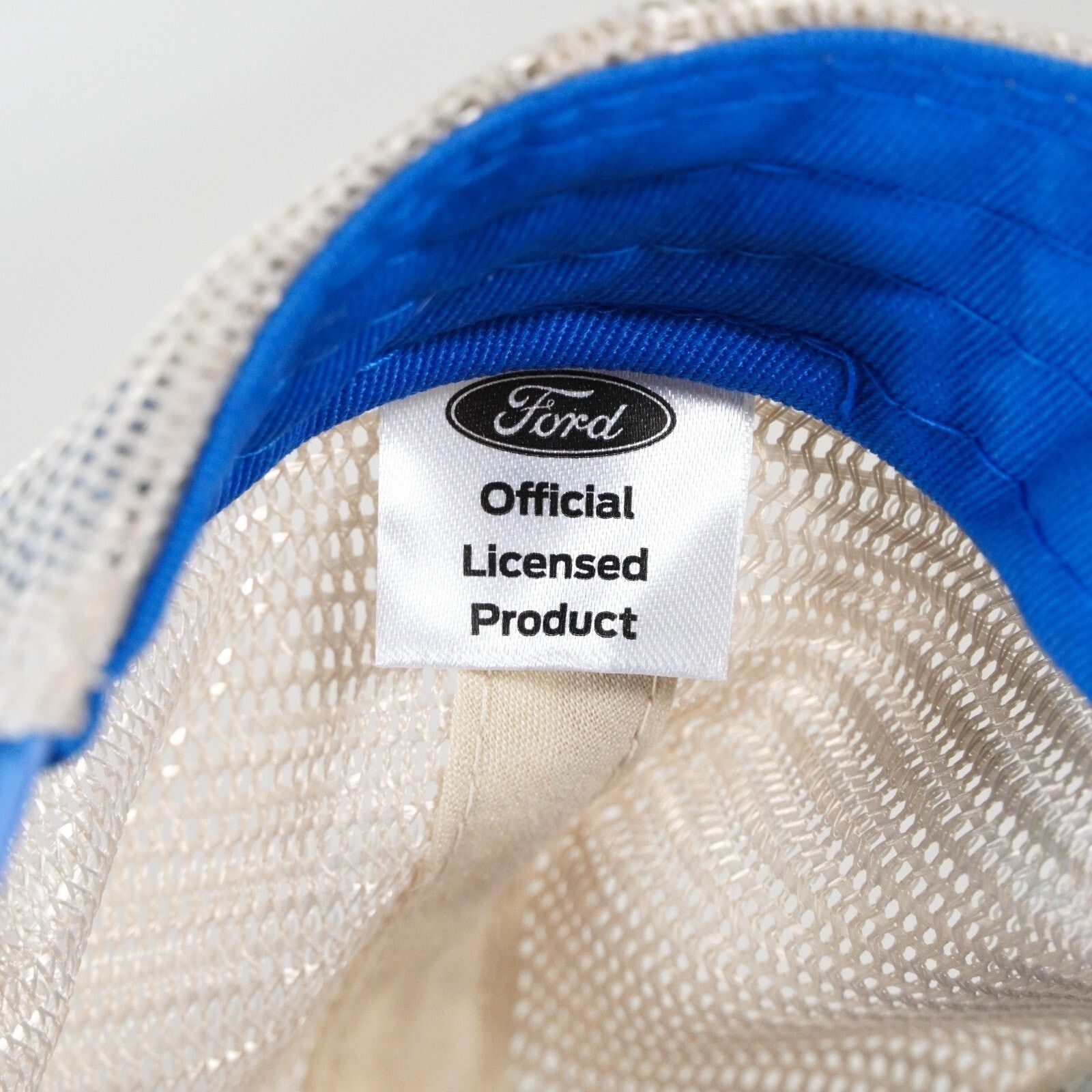 Ford Ford Bronco Horse Mesh Trucker Hat Cap Visor Snapback Blue Size ONE SIZE - 8 Thumbnail