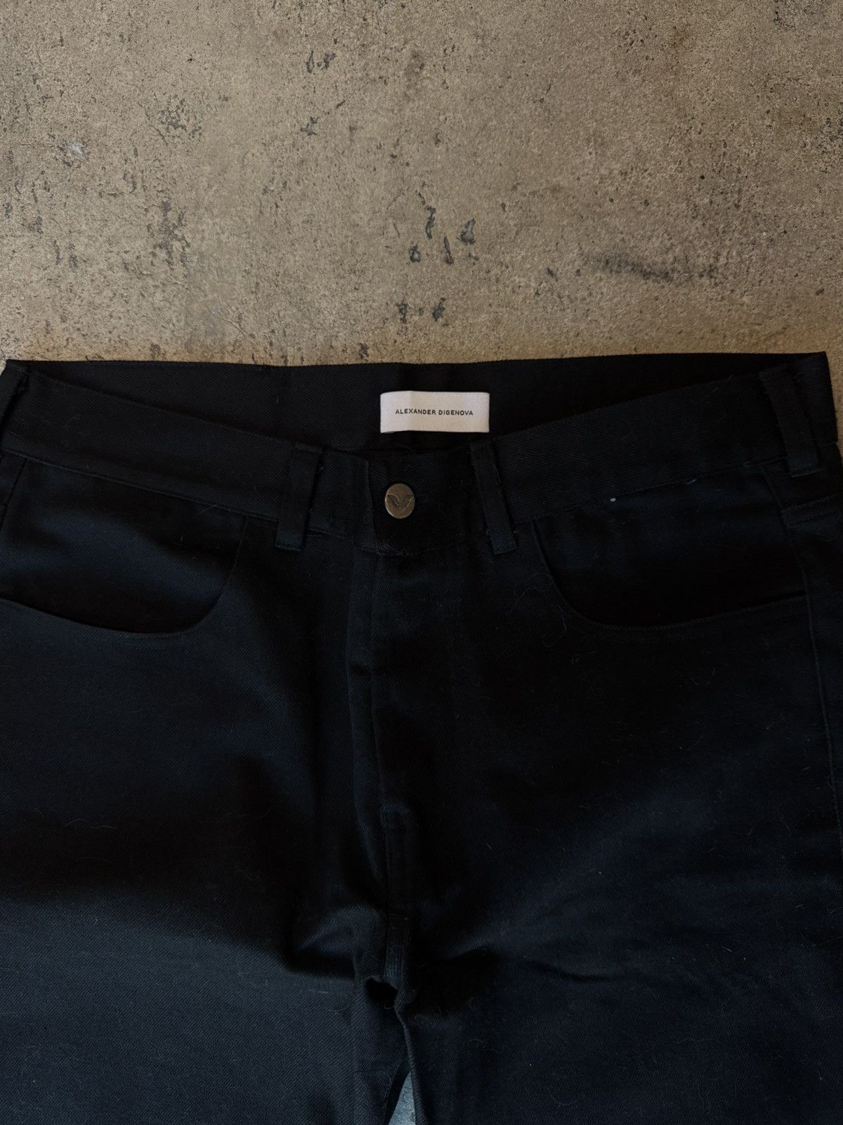 ALEXANDER DIGENOVA Alexander Digenova Black Slim Jeans Size US 32 / EU 48 - 3 Thumbnail