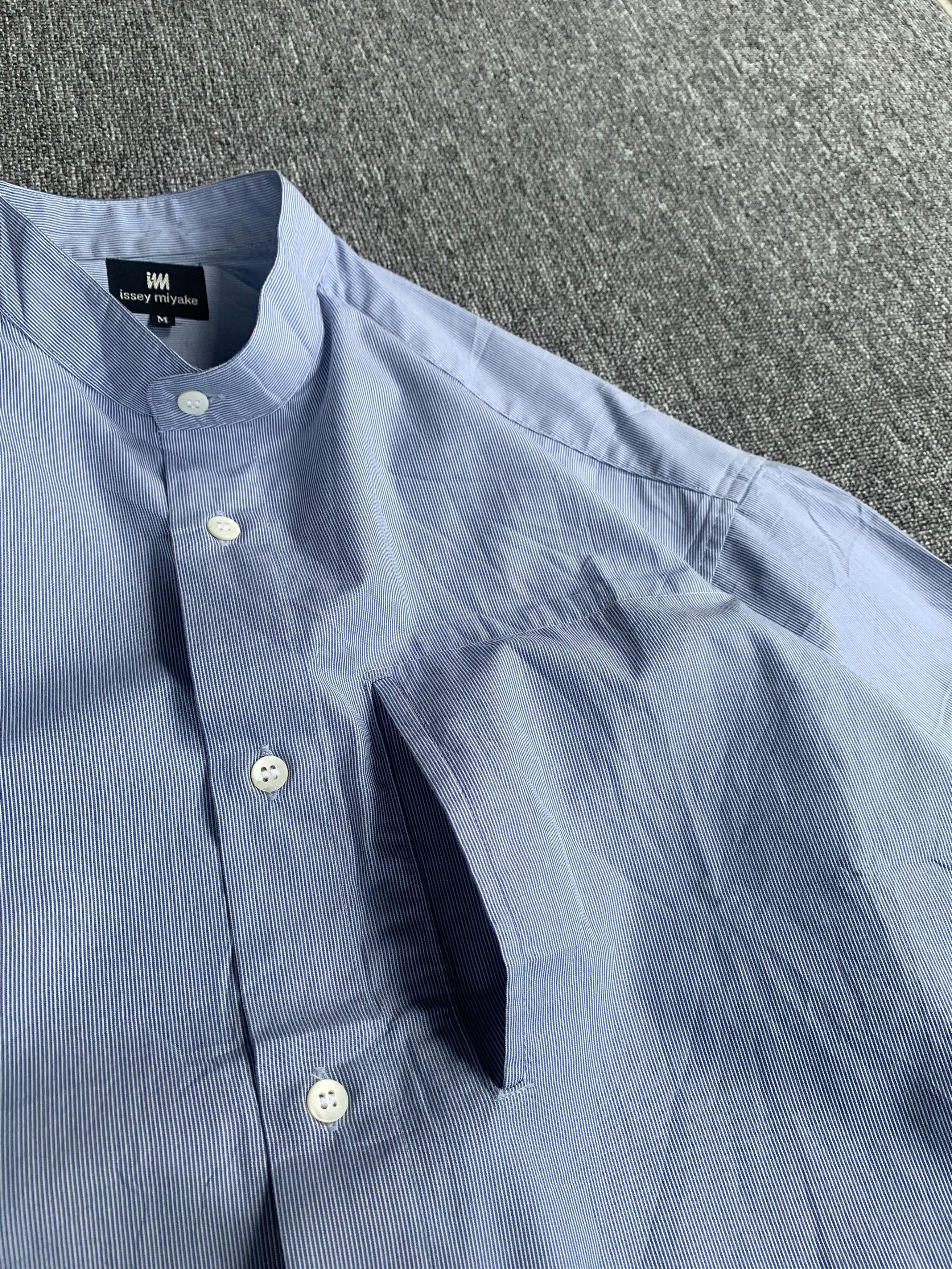 Issey Miyake × Japanese Brand Issey miyake mandarin colar button shirt Size US M / EU 48-50 / 2 - 3 Thumbnail