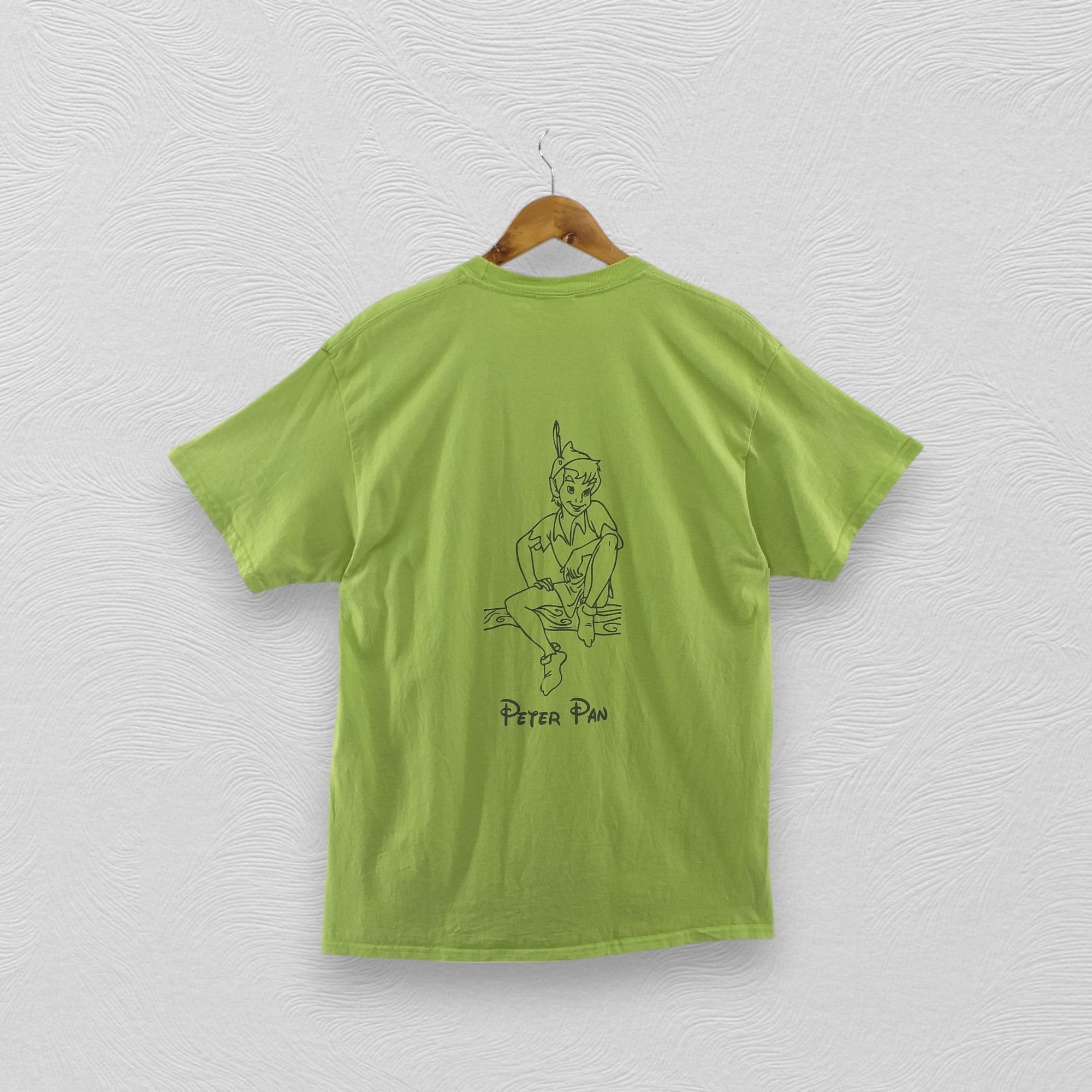 Cartoon Network Vintage Disney Peter Pan Cartoon Large Tshirt -F026 Size US L / EU 52-54 / 3 - 2 Thumbnail