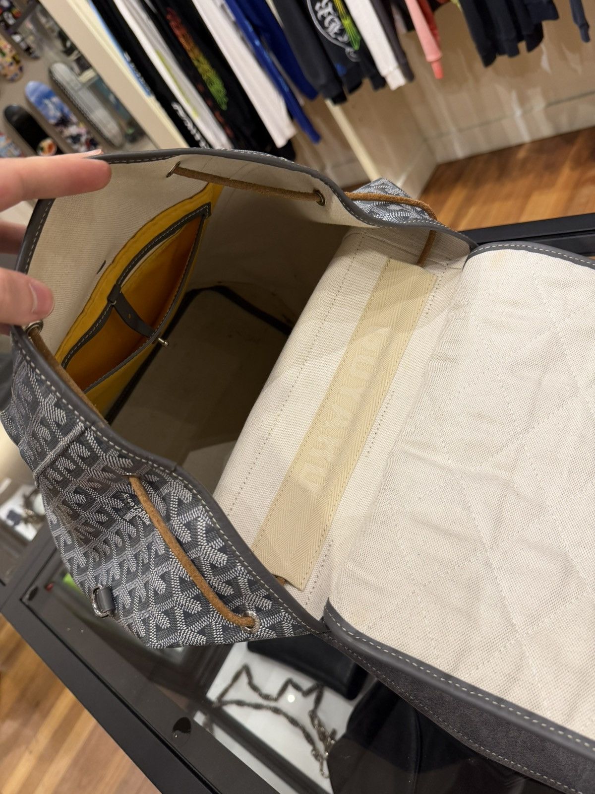 Goyard Goyard Alpin Backpack Grey Size ONE SIZE - 23 Thumbnail