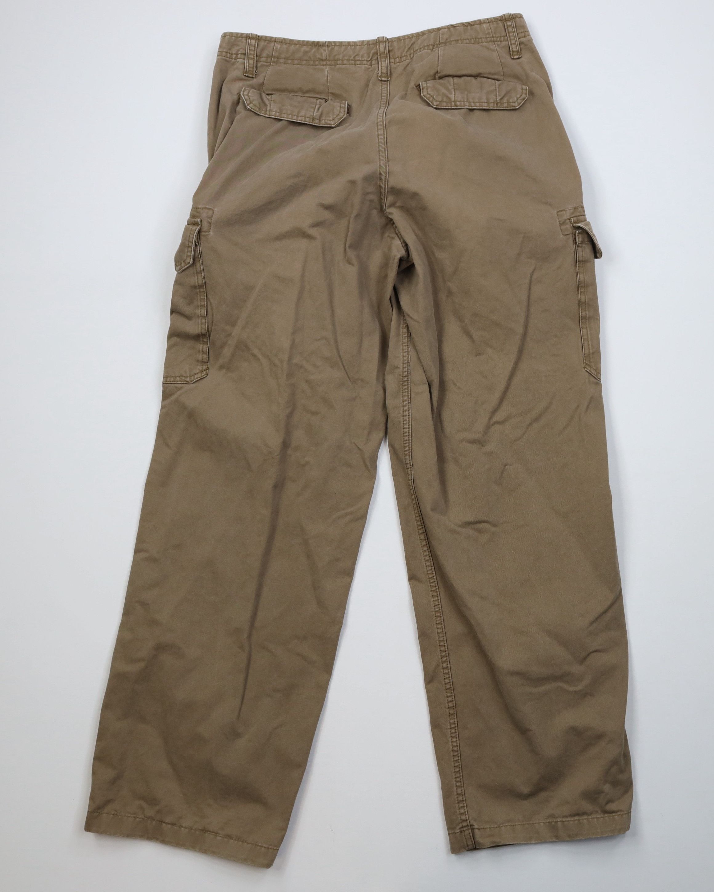 Gap Vintage 90s Y2K Gap Heavyweight Wide Leg Cargo Pants Brown Size US 34 / EU 50 - 9 Thumbnail