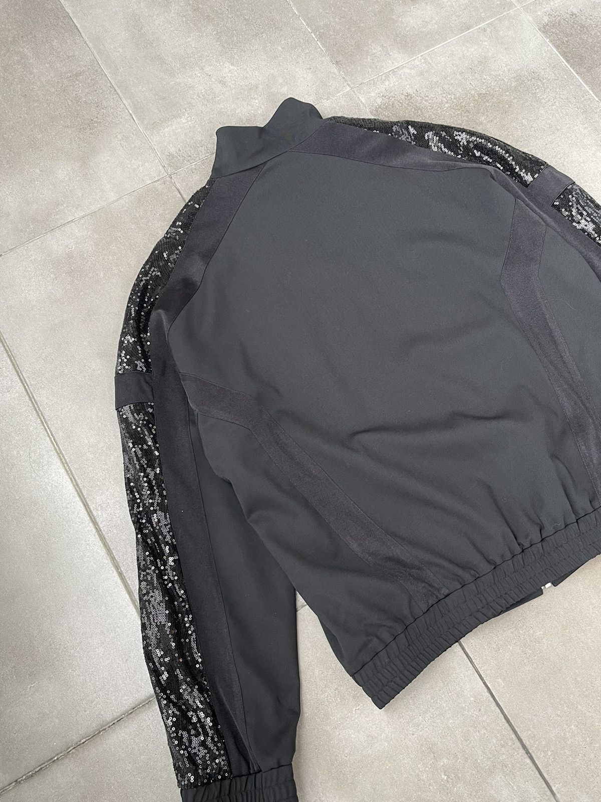 Other !DS! SS22 Koche Sequin Embroidered Logo Black Bomber Jacket Size US L / EU 52-54 / 3 - 18 Thumbnail