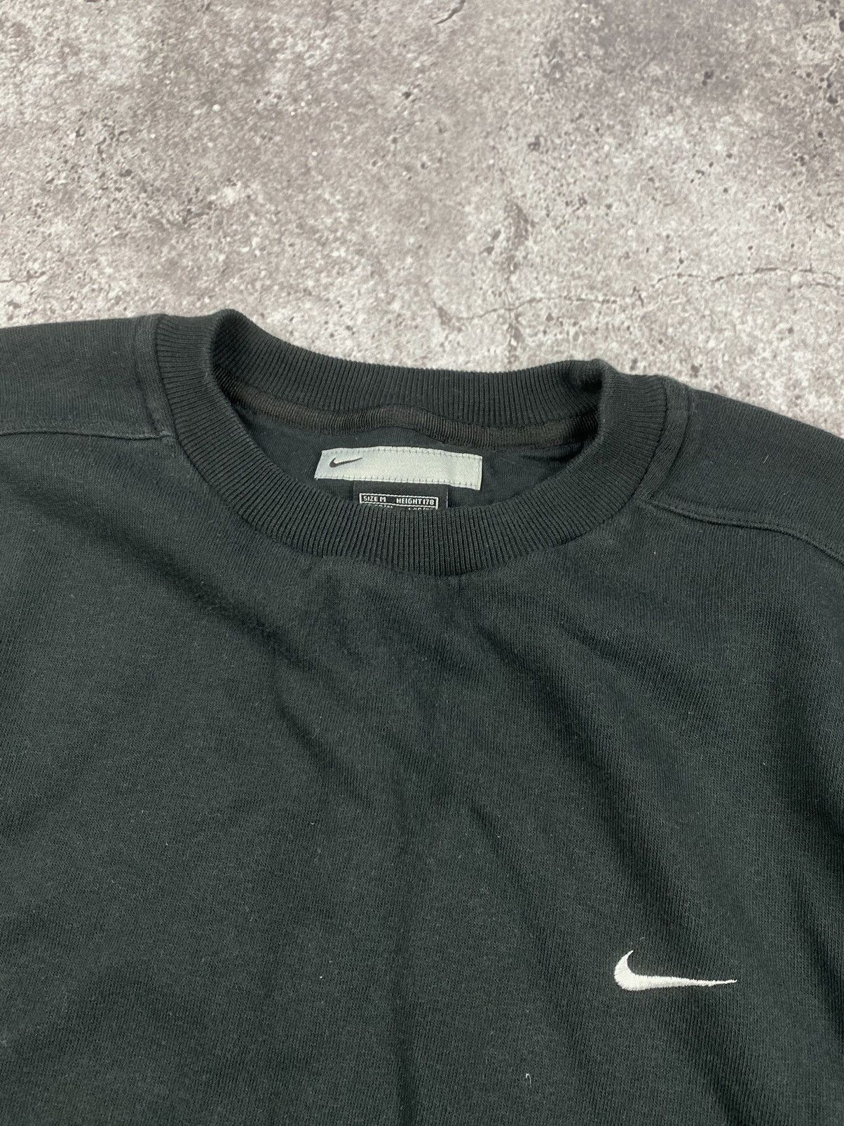 Nike × Vintage Rare Vintage 90 x sweatshirt big swoosh Nike Medium Size US M / EU 48-50 / 2 - 2 Thumbnail