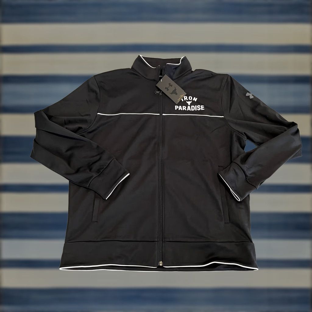 Under Armour Under Armour Project Rock Track Jacket Mens L Black Large Size US L / EU 52-54 / 3 - 1 Thumbnail