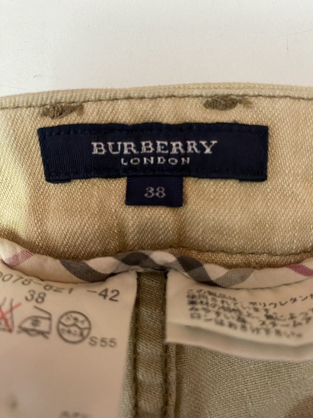 Burberry Burberry London Casual Cotton Pants Size 28" / US 6 / IT 42 - 7 Thumbnail