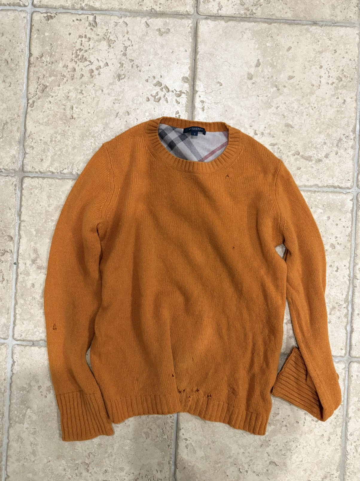 Burberry Vintage Burberry sweater Size US S / EU 44-46 / 1 - 1 Thumbnail