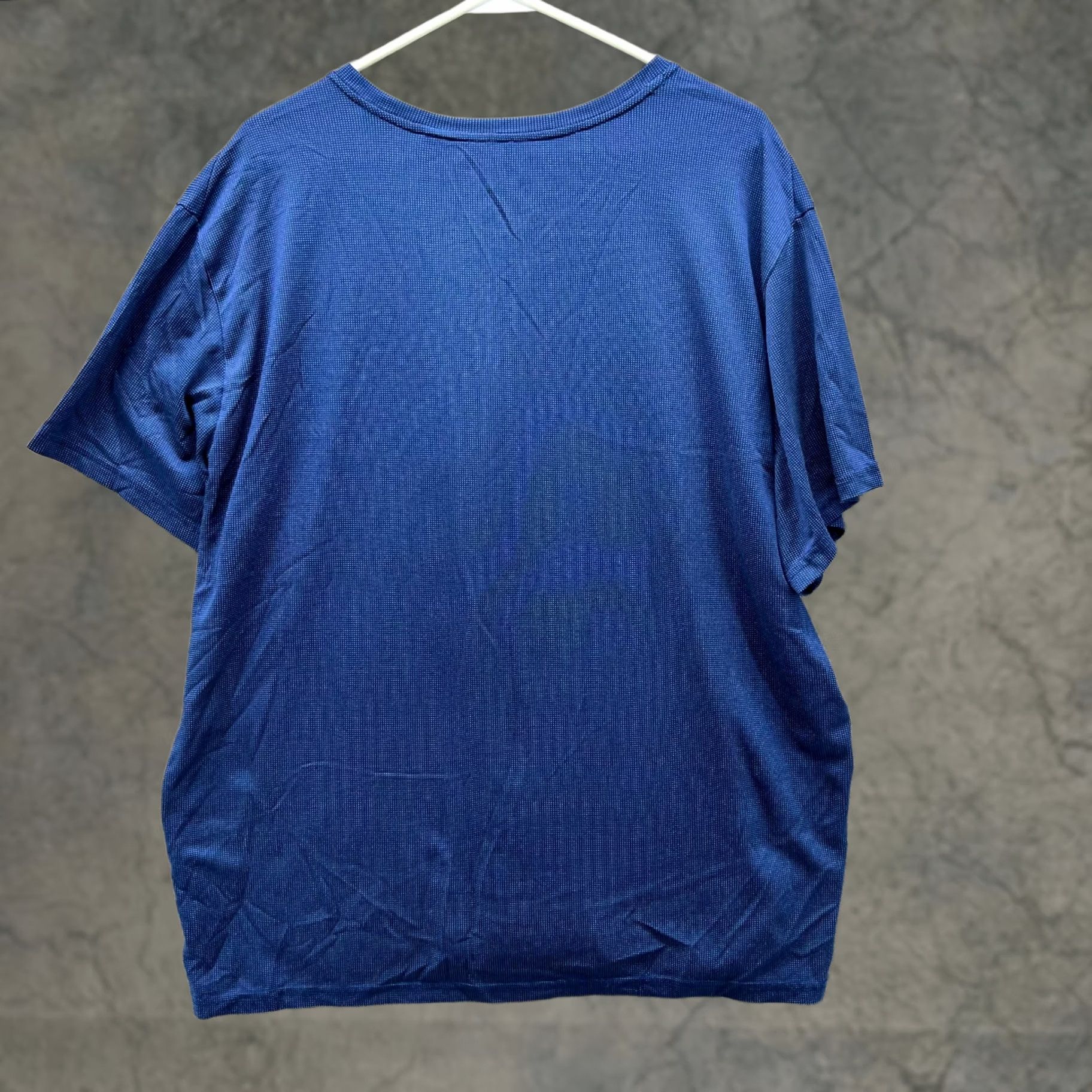 Nike Nike Shirt Mens 2XL Blue Dri-Fit Breathe Running Top Athletic Training Knit Shirt Size US XXL / EU 58 / 5 - 1 Thumbnail
