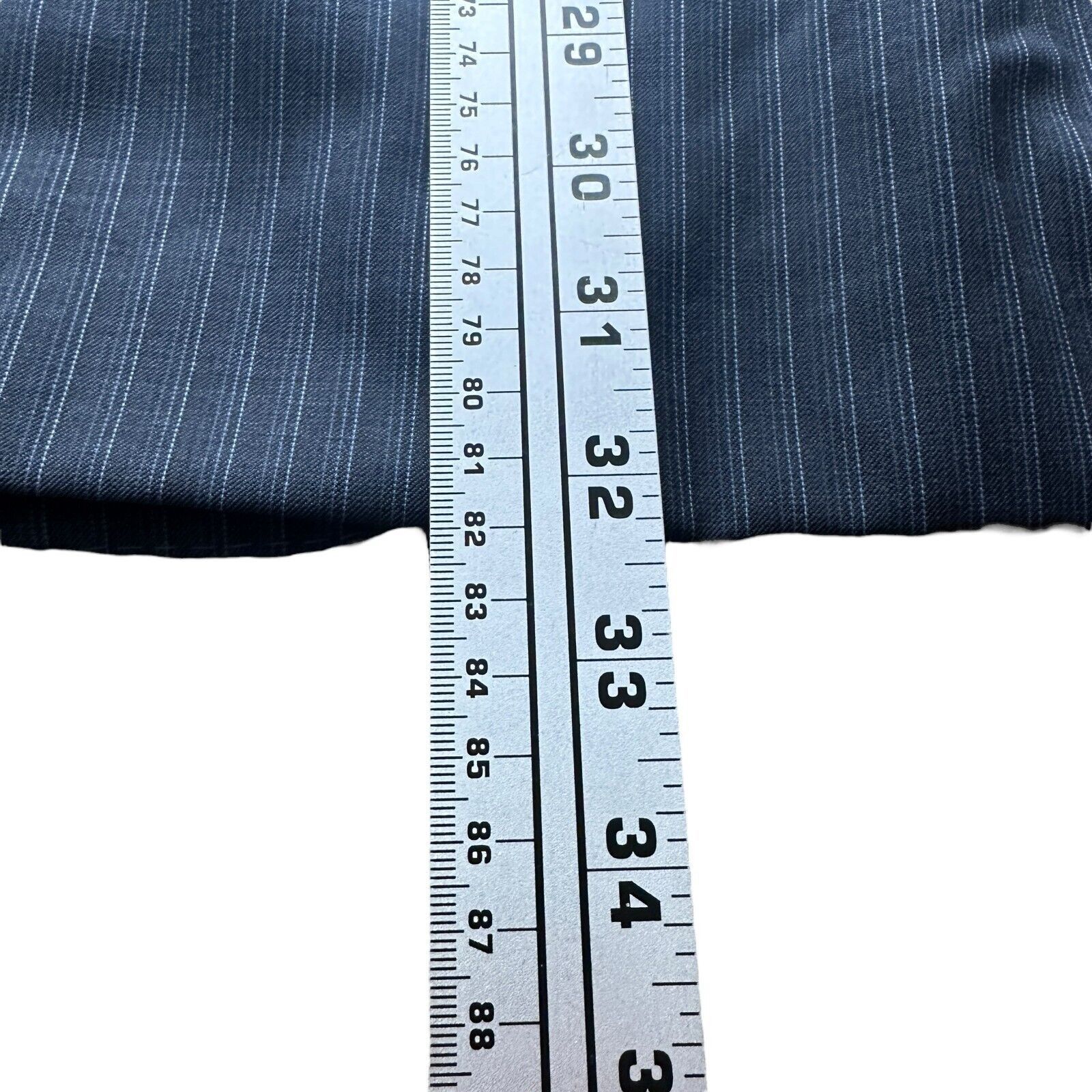 Canali Canali Blazer Jacket Men's US 46R IT 56R Blue Striped Wool Size 46R - 10 Thumbnail