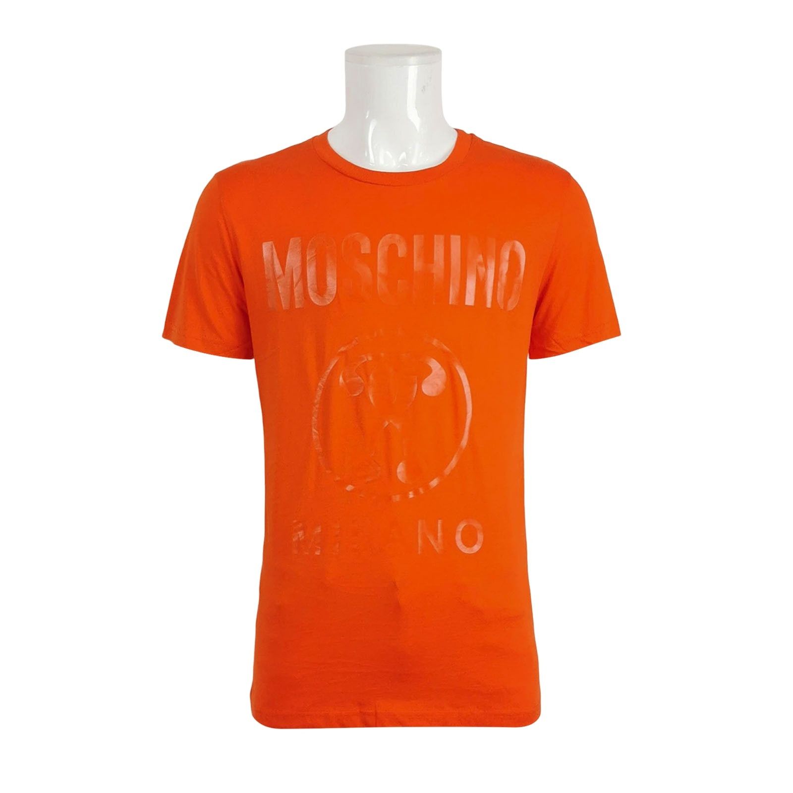 Moschino Moschino Logo Print Cotton T-Shirt Size S Size US S / EU 44-46 / 1 - 1 Thumbnail